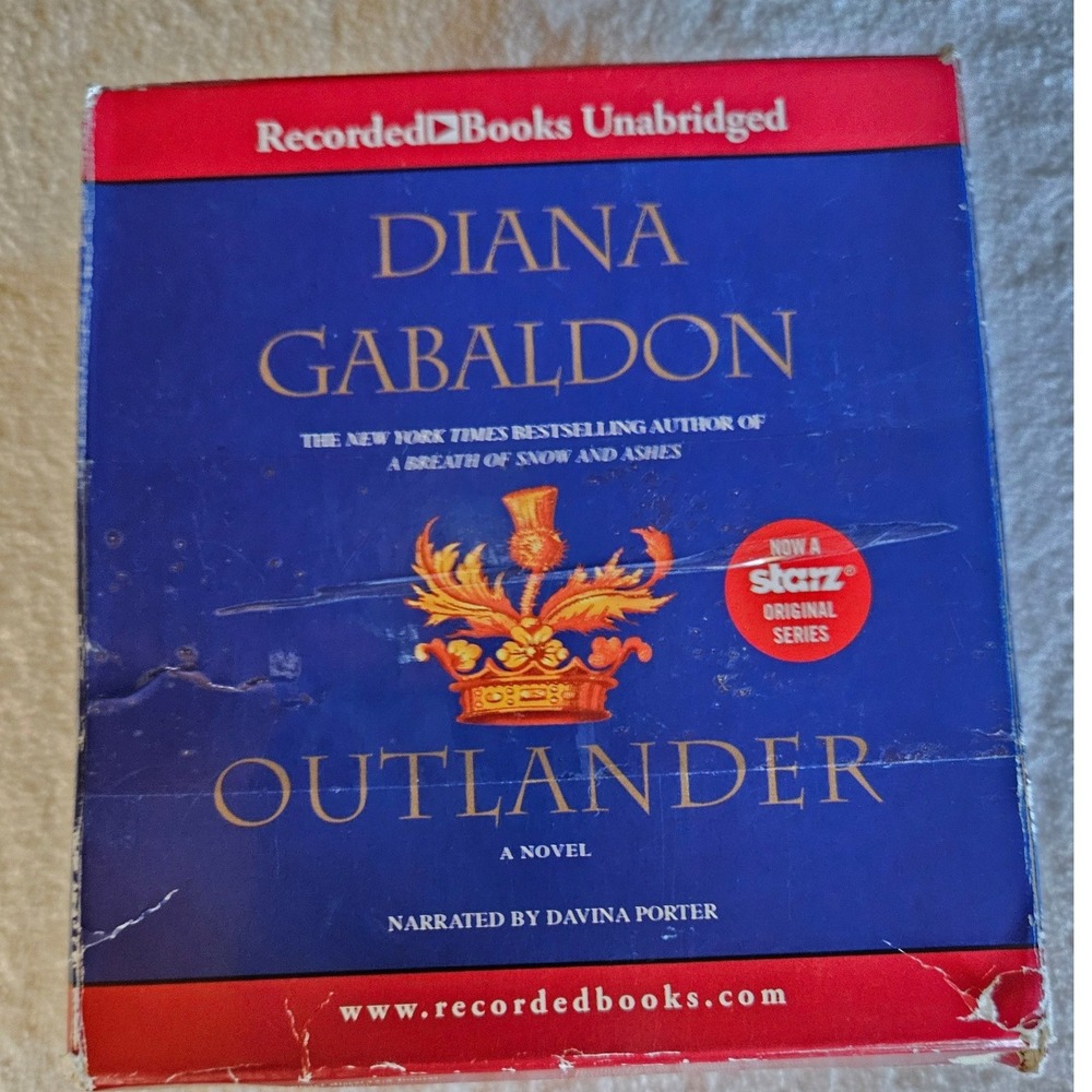 Outlander Diana Gabaldon Unabridged Audiobook CD Set Narrated by Davina Porter